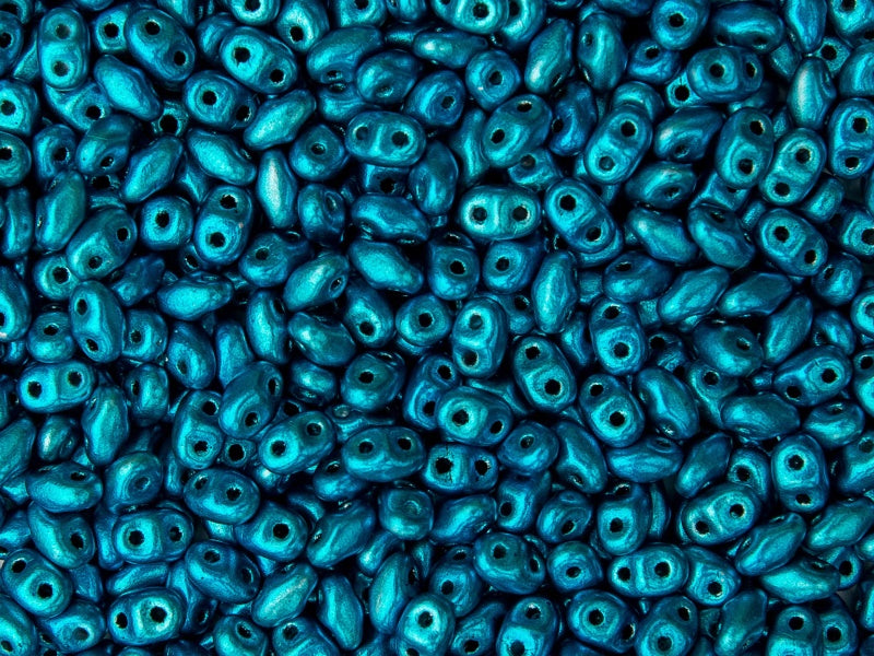 MiniDuo Beads, Metalust Turquoise, MSD2398-24206, 8 grams