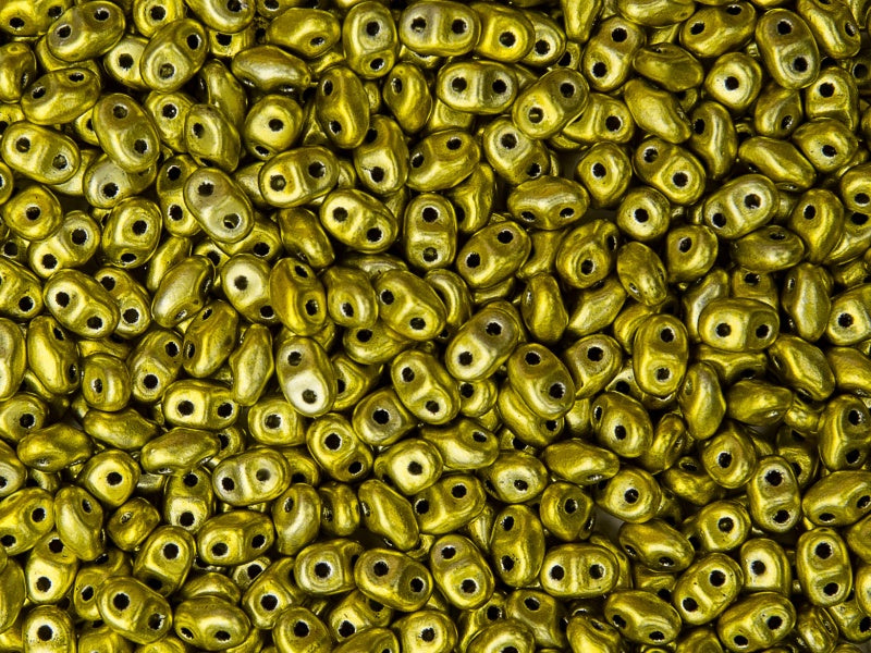 MiniDuo Beads, Metalust Yellow Gold, MSD2398-24208, 8 grams