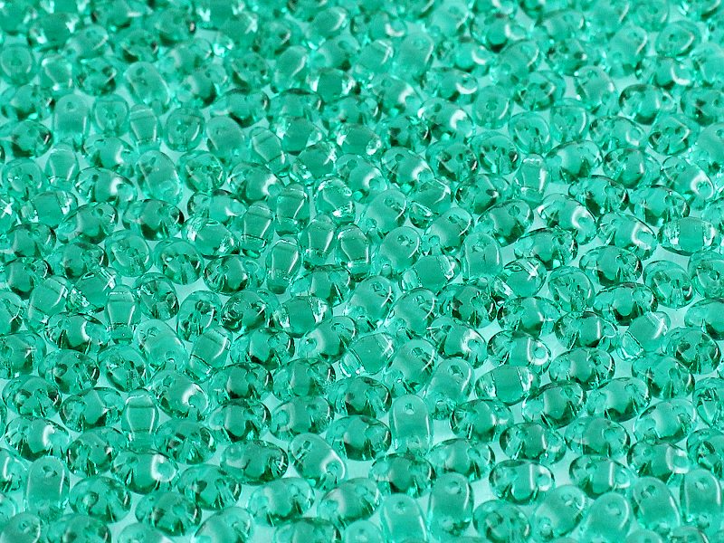 MiniDuo Beads, Emerald, MSD5072, 8 grams