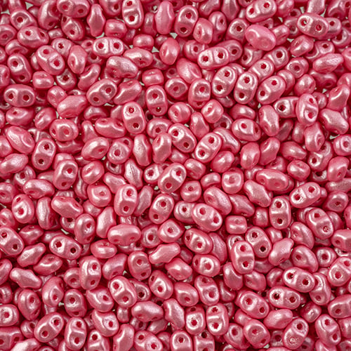 MiniDuo Beads, Pearl Shine Light Pink, MSD0201-24004, 8 grams