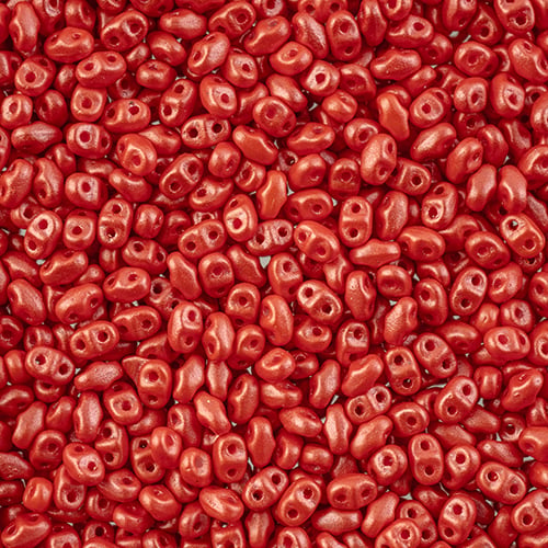 MiniDuo Beads, Pearl Shine Light Coral, MSD0201-24006, 8 grams