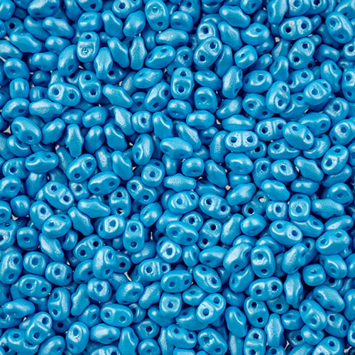 MiniDuo Beads, Pearl Shine Aqua, MSD0201-24008, 8 grams