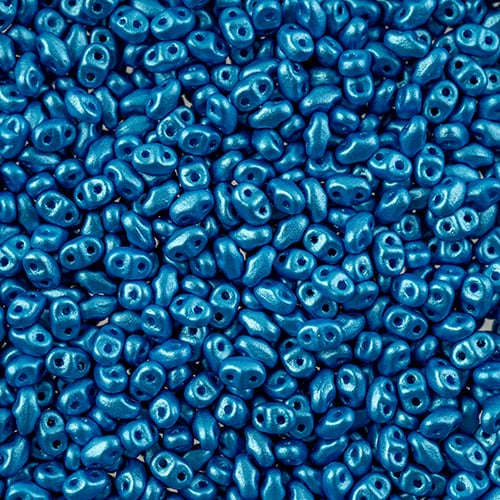 MiniDuo Beads, Pearl Shine Azuro, MSD0201-24009, 8 grams