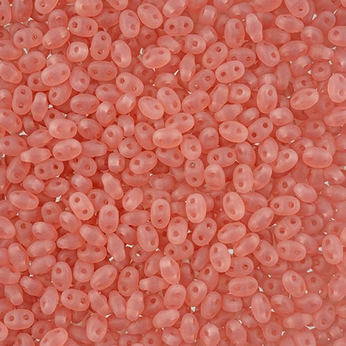 MiniDuo Beads, Opal Rose Mat, MSD7101-84110, 8 grams