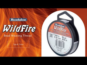 Wildfire Beige Beading Thread .008 in/.20 mm 50 yards