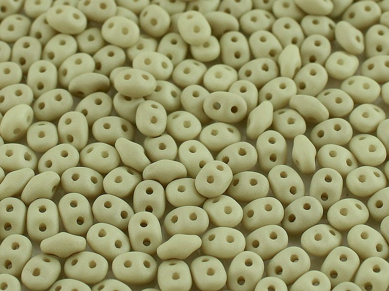 Superduo, Saturated Lt Olive, SD29564, 8 grams