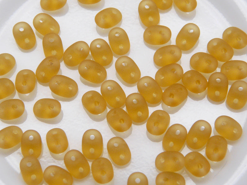 Superduo, Matte Topaz, SD1006-84110, 8 grams