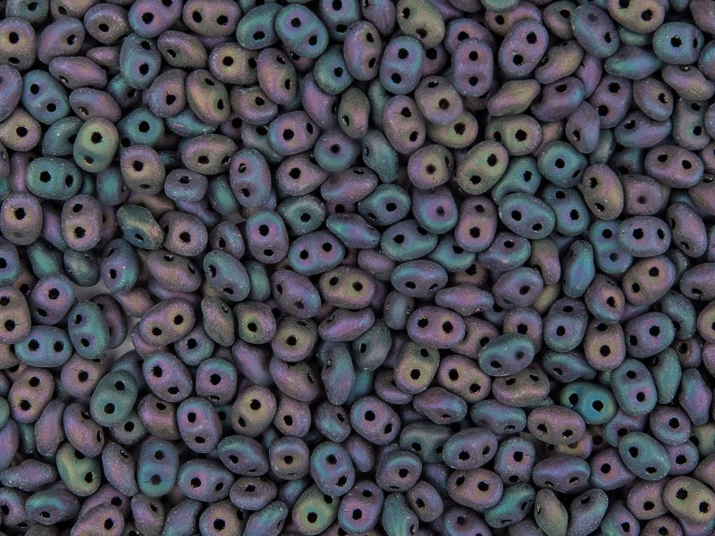 Superduo, Matte Jet Red Iris, SD2398-21195, 8 grams