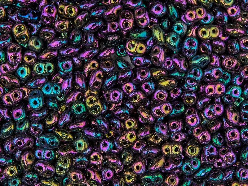 Superduo, Jet Red Iris, SD2398-21495, 8 grams