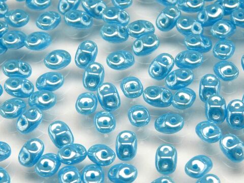 Superduo, Turquoise Blue, SD6303-14400, 8 grams