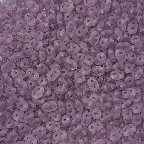 Superduo, SD2050-84110, Matte Tanzanite, 8 grams