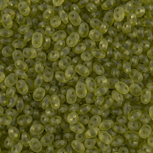 Superduo, Olivine Matte, SD5023-84110, 8 grams