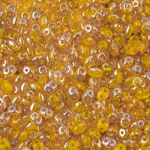 Superduo, Amber Celsian, SD8002-22501, 8 grams
