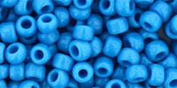 Toho 6/0 Round Japanese Seed Bead, #43D, Opaque Cornflower, 20 grams