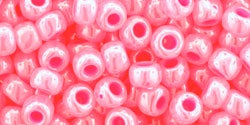 Toho 6/0 Round Japanese Seed Bead, #910, Ceylon Hot Pink, 20 grams