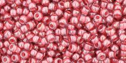Toho 11/0 Round Japanese Seed Bead, TR11-291, Inside Color Mauve/Rose