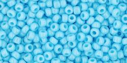 Toho 11/0 Round Japanese Seed Bead, TR11-43, Opaque Blue Turquoise