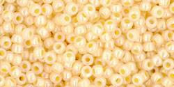 Toho 11/0 Round Japanese Seed Bead, TR11-903, Ceylon Custard