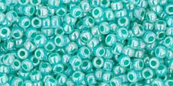 Toho 11/0 Round Japanese Seed Bead, TR11-920, Ceylon Light Sea Green