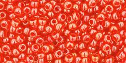 Toho 11/0 Round Japanese Seed Bead, TR11-958, Inside Color Hyacinth/Siam Lined
