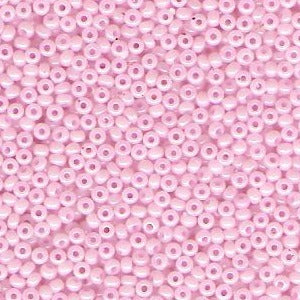 Miyuki 11 Round Seed Bead, 11-531, Pink Ceylon, 13 grams