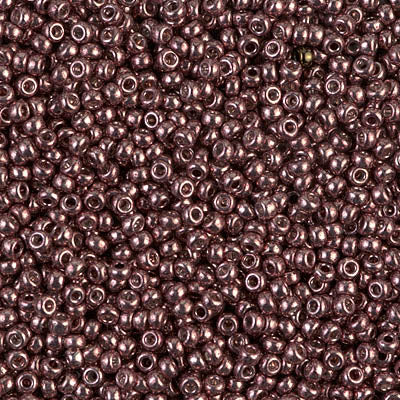 Miyuki 11 Round Seed Bead, 11-1085, Galvanized Burnt Cinnamon, 13 grams