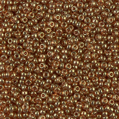 Miyuki 11 Round Seed Bead, 11-311, Topaz Gold Luster, 13 grams