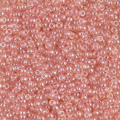 Miyuki 11 Round Seed Bead, 11-366, Shell Pink Luster, 13 grams