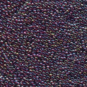 Miyuki 11 Round Seed Bead, 11-3738, Fancy Lined Brandy, 13 grams