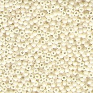 Miyuki 11 Round Seed Bead, 11-421, Cream Ceylon, 13 grams