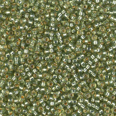Miyuki 11 Round Seed Bead, 11-4273, Duracoat Silver Lined Dyed Willow, 13 grams