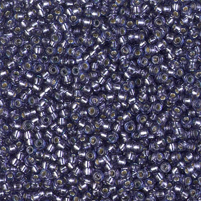 Miyuki 11 Round Seed Bead, 11-4276, Duracoat Silver Lined Dyed Prussian Blue, 13 grams