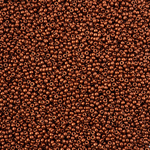 Miyuki 11 Round Seed Bead, 11-4590, Bronze, 13 grams