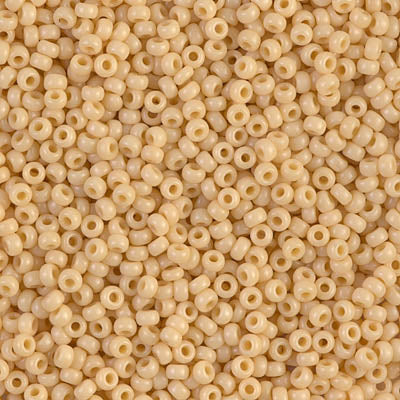 Miyuki 11 Round Seed Bead, 11-493, Opaque Pear, 13 grams