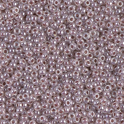 Miyuki 11 Round Seed Bead, 11-546, Dusty Mauve Ceylon, 13 grams