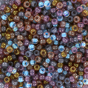 Miyuki 11 Round Seed Bead, Mix - Retro Touch, 22 grams