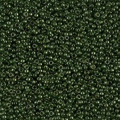 Miyuki 15/0 Round Seed Bead, 15-306, Olive Gold Luster