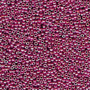 Miyuki 15/0 Round Seed Bead, 15-0425, Opaque Burgundy, 8 grams