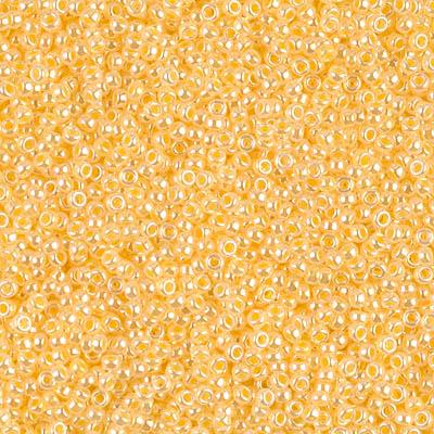 Miyuki 15/0 Round Seed Bead, 15-516, Light Daffodil Ceylon