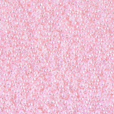 Miyuki 15/0 Round Seed Bead, 15-517, Baby Pink Ceylon