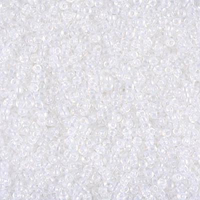 Miyuki 15/0 Round Seed Bead, 15-550, White Opal