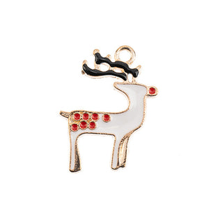 Sweet & Petite Charms, Reindeer 23x18mm, 8 pcs