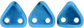 CzechMates Two Hole Triangle, Saturated Metallic Marina