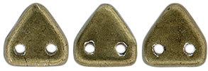 CzechMates Two Hole Triangle, Saturated Metallic Emperador