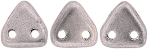 CzechMates Two Hole Triangle, Saturated Metallic Almost Mauve