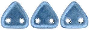 CzechMates Two Hole Triangle, Saturated Metallic Little Boy Blue
