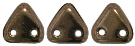 CzechMates Two Hole Triangle, Dark Bronze