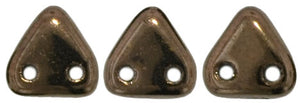 CzechMates Two Hole Triangle, Dark Bronze