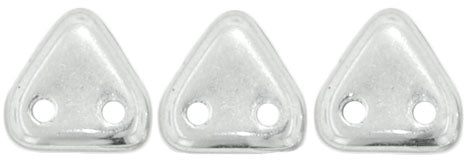 CzechMates Two Hole Triangle, Silver