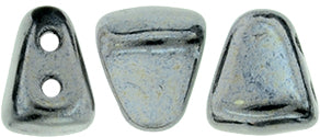 Nib-Bit Beads, Hematite, 8 grams